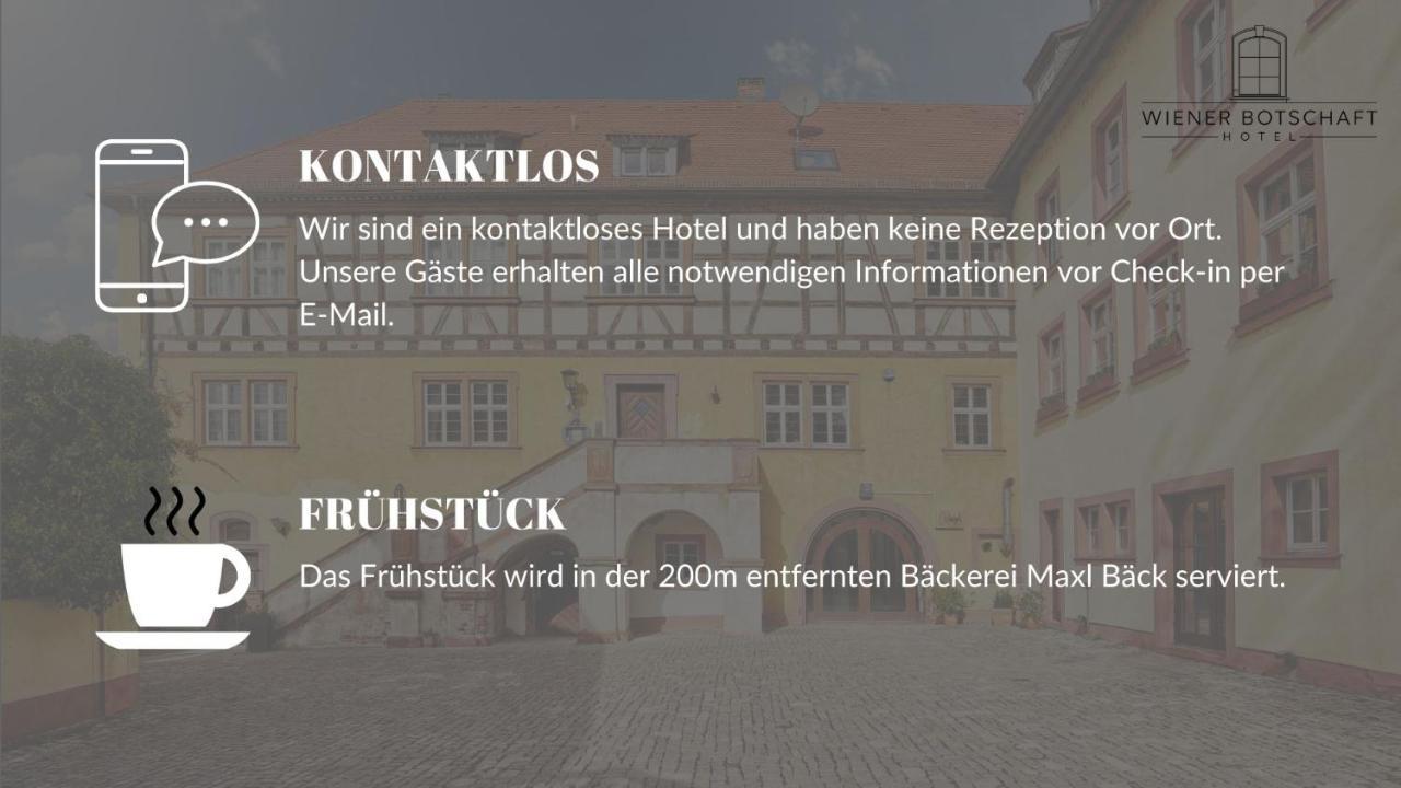 Hotel Wiener Botschaft In Veitshoechheim Luaran gambar